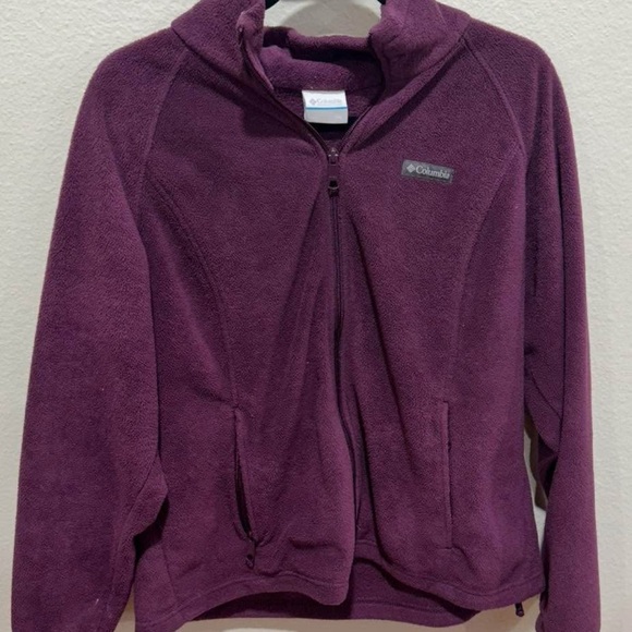 Columbia fleece zip up women'sPetite‎ XL